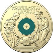 Australia 2 Dollars (Australian Ambulance Service) AMBULANCE SERVICE C coin reverse Australia 2 Dollars (Australian Ambulance Service) AMBULANCE SERVICE C coin reverse