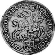 Netherlands 2 Ducaton Piedfort 1683 ♖ castle KM# P19 CONCORDIA RES PARVÆ CRESCUNT 1683 coin reverse