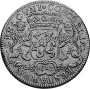 Netherlands 2 Ducatons 1717 KM# 99.3 Gelderland Province Standart Coinage RES PARVAE CRERSCVNT CONCORDIA 1717 coin reverse Netherlands 2 Ducatons 1717 KM# 99.3 Gelderland Province Standart Coinage RES PARVAE CRERSCVNT CONCORDIA 1717 coin reverse