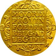 Netherlands 2 Ducats Standing Armored Knight with Arrows 1778 KM# 53.4 MO ORD(I) PROVIN FOEDER BELG AD LEG IMP coin reverse Netherlands 2 Ducats Standing Armored Knight with Arrows 1778 KM# 53.4 MO ORD(I) PROVIN FOEDER BELG AD LEG IMP coin reverse