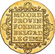 Netherlands 2 Ducats 2 Ducats Utrecht 1805 KM# 12.2 MO ORD PROVIN FOEDER BELG AD LEG IMP coin reverse Netherlands 2 Ducats 2 Ducats Utrecht 1805 KM# 12.2 MO ORD PROVIN FOEDER BELG AD LEG IMP coin reverse