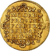 Netherlands 2 Ducats Standing Armored Knight Gelderland 1760 Knotted tree between legs KM# 90 MO AVR PROVIN CON FOE BELG AD LEG IMP coin reverse Netherlands 2 Ducats Standing Armored Knight Gelderland 1760 Knotted tree between legs KM# 90 MO AVR PROVIN CON FOE BELG AD LEG IMP coin reverse