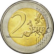 Netherlands 2 Euro 10th Anniversary of the Economic Monetary Union 2009 KM# 282 2 EURO LL coin reverse Netherlands 2 Euro 10th Anniversary of the Economic Monetary Union 2009 KM# 282 2 EURO LL coin reverse