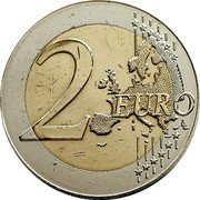 Netherlands 2 Euro Beatrix Erasmus 2011 KM# 303 2 EURO LL coin reverse Netherlands 2 Euro Beatrix Erasmus 2011 KM# 303 2 EURO LL coin reverse