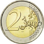Netherlands 2 Euro Willem-Alexander Accession 2014 KM# 356 2 EURO LL coin reverse Netherlands 2 Euro Willem-Alexander Accession 2014 KM# 356 2 EURO LL coin reverse