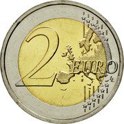 Netherlands 2 Euro 30th Anniversary of the Flag of Europe 2015 KM# 357 2 EURO LL coin reverse Netherlands 2 Euro 30th Anniversary of the Flag of Europe 2015 KM# 357 2 EURO LL coin reverse