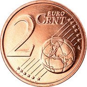 Netherlands 2 Euro Cent Willem-Alexander 2018 KM# 345 2 EURO CENT LL coin reverse Netherlands 2 Euro Cent Willem-Alexander 2018 KM# 345 2 EURO CENT LL coin reverse