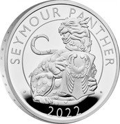 UK 2 Pounds Seymour Panther 2022 Proof SEYMOUR PANTER L. D 2022 coin reverse UK 2 Pounds Seymour Panther 2022 Proof SEYMOUR PANTER L. D 2022 coin reverse