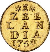 Netherlands 2 Stuivers 1754 KM# 59a Zeelandia Province Standard Coinage coin reverse Netherlands 2 Stuivers 1754 KM# 59a Zeelandia Province Standard Coinage coin reverse