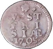 Netherlands 2 Stuivers KM# 106.1 West Friesland Province Standard Coinage WEST FRISIA 1705 coin reverse Netherlands 2 Stuivers KM# 106.1 West Friesland Province Standard Coinage WEST FRISIA 1705 coin reverse