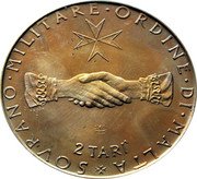 Malta 2 Tari Angelo FAO 1968  X# 23a SOVRANO MILITARE ORDINE DI MALTA 2 TARI coin reverse Malta 2 Tari Angelo FAO 1968  X# 23a SOVRANO MILITARE ORDINE DI MALTA 2 TARI coin reverse