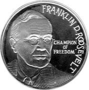 Netherlands 25 Ecu (Champion of Freedom - Roosvelt) X# 83.2 FRANKLIN D. ROOSVELT CHAMPION OF FREEDOM coin reverse Netherlands 25 Ecu (Champion of Freedom - Roosvelt) X# 83.2 FRANKLIN D. ROOSVELT CHAMPION OF FREEDOM coin reverse