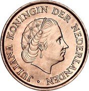 Netherlands 5 Cent Juliana 1980 cock and star privy mark KM# 181 JULIANA KONINGIN DER NEDERLANDEN coin obverse Netherlands 5 Cent Juliana 1980 cock and star privy mark KM# 181 JULIANA KONINGIN DER NEDERLANDEN coin obverse