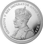 Canada 5 Cents (75th Anniv of the 1st Canadian Silver Dollar) CANADA 1935- 2010 5 CENTS coin obverse Canada 5 Cents (75th Anniv of the 1st Canadian Silver Dollar) CANADA 1935- 2010 5 CENTS coin obverse