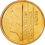 Netherlands 5 Cents Beatrix 1992 Proof KM# 202 BEATRIX KONINGIN DER NEDERLANDEN coin obverse Netherlands 5 Cents Beatrix 1992 Proof KM# 202 BEATRIX KONINGIN DER NEDERLANDEN coin obverse