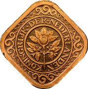 Netherlands 5 Cents Pattern 1935 KM# PnA127 KONINGRIJK DER NEDERLANDEN coin obverse Netherlands 5 Cents Pattern 1935 KM# PnA127 KONINGRIJK DER NEDERLANDEN coin obverse