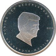 Netherlands 5 Euro 200 years Battle of Waterloo 2015 KM# 364 WILLEM - ALEXANDER KONING DER NEDERLANDEN 2015 coin obverse Netherlands 5 Euro 200 years Battle of Waterloo 2015 KM# 364 WILLEM - ALEXANDER KONING DER NEDERLANDEN 2015 coin obverse