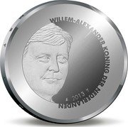Netherlands 5 Euro 100 years of the Peace Palace 2013 Proof KM# 334 WILLEM-ALEXANDER KONING DER NEDERLANDEN 2013 coin obverse Netherlands 5 Euro 100 years of the Peace Palace 2013 Proof KM# 334 WILLEM-ALEXANDER KONING DER NEDERLANDEN 2013 coin obverse
