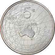Netherlands 5 Euro 400 years Discovery of Australia 2006 KM# 255 5 € 2006 1606 AUSTRALIE BI coin reverse Netherlands 5 Euro 400 years Discovery of Australia 2006 KM# 255 5 € 2006 1606 AUSTRALIE BI coin reverse