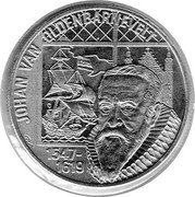Netherlands 5 Euro 450th Anniversary of Statesman Johan van Oldenbarnevelt 1997 ☤ X# 138 JOHAN VAN OLDENBARNEVELD 1547-1619 coin reverse Netherlands 5 Euro 450th Anniversary of Statesman Johan van Oldenbarnevelt 1997 ☤ X# 138 JOHAN VAN OLDENBARNEVELD 1547-1619 coin reverse