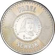 Netherlands 5 Euro Beatrix Michiel de Ruyter 2007 KM# 277 PAREL SCHRICK MICHIEL ADRIAENSZOON DE RUYTER 5 EURO 1607 coin reverse Netherlands 5 Euro Beatrix Michiel de Ruyter 2007 KM# 277 PAREL SCHRICK MICHIEL ADRIAENSZOON DE RUYTER 5 EURO 1607 coin reverse