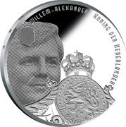 Netherlands 5 Euro De Wadden Sea 2016 KM# 369 WILLEM-ALEXANDER KONING DER NEDERLANDEN JE MAIN coin obverse Netherlands 5 Euro De Wadden Sea 2016 KM# 369 WILLEM-ALEXANDER KONING DER NEDERLANDEN JE MAIN coin obverse