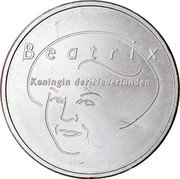 Netherlands 5 Euro EU enlargement 2004 KM# 252 BEATRIX KONINGIN DER NEDERLANDEN coin obverse Netherlands 5 Euro EU enlargement 2004 KM# 252 BEATRIX KONINGIN DER NEDERLANDEN coin obverse