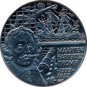 Netherlands 5 euro (Maarten Tromp) X# 144 MAARTEN HARPERTSZ TROMP 1598 - 1653 coin obverse Netherlands 5 euro (Maarten Tromp) X# 144 MAARTEN HARPERTSZ TROMP 1598 - 1653 coin obverse