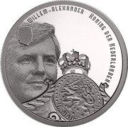 Netherlands 5 Euro Van Nelle factory 2015 KM# 362 WILLEM-ALEXANDER KONING DER NEDERLANDEN JE MAIN coin obverse Netherlands 5 Euro Van Nelle factory 2015 KM# 362 WILLEM-ALEXANDER KONING DER NEDERLANDEN JE MAIN coin obverse