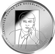 Netherlands 5 Euro Willem Alexander Jheronimus Bosch 2016 Proof KM# 373 WILLEM-ALEXANDER KONING DER NEDERLANDEN 2016 coin obverse Netherlands 5 Euro Willem Alexander Jheronimus Bosch 2016 Proof KM# 373 WILLEM-ALEXANDER KONING DER NEDERLANDEN 2016 coin obverse