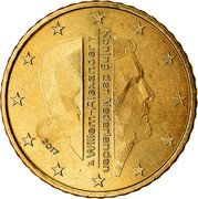 Netherlands 50 Euro Cent Willem-Alexander 2nd map 2017 KM# 349 WILLEM-ALEXANDER KONING DER NEDERLANDEN 2016 coin obverse Netherlands 50 Euro Cent Willem-Alexander 2nd map 2017 KM# 349 WILLEM-ALEXANDER KONING DER NEDERLANDEN 2016 coin obverse