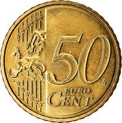 Netherlands 50 Euro Cent Willem-Alexander 2nd map 2017 KM# 349 50 EURO CENT LL coin reverse Netherlands 50 Euro Cent Willem-Alexander 2nd map 2017 KM# 349 50 EURO CENT LL coin reverse