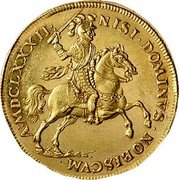 Netherlands 6 Stuiver Rijderschelling Pattern 1682 KM# Pn16 NISI DOMINVS NOBISCUM A MDCLXXXII coin reverse Netherlands 6 Stuiver Rijderschelling Pattern 1682 KM# Pn16 NISI DOMINVS NOBISCUM A MDCLXXXII coin reverse