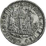 Netherlands 6 Stuivers Crowned Arms of Gelderland 1705 Knight on horse KM# 77a VIGILATE DEO CONFIDENTES 1705 coin reverse Netherlands 6 Stuivers Crowned Arms of Gelderland 1705 Knight on horse KM# 77a VIGILATE DEO CONFIDENTES 1705 coin reverse