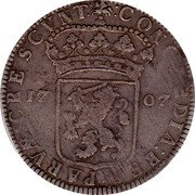 Netherlands Ducat 1707 Knight on horse KM# 38.1 Gelderland Province Standart Coinage CONCORDIA RES PARVAE CRESCVNT 17 07 coin reverse Netherlands Ducat 1707 Knight on horse KM# 38.1 Gelderland Province Standart Coinage CONCORDIA RES PARVAE CRESCVNT 17 07 coin reverse