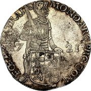 Netherlands Ducat 1721 Rosette KM# 86 Utrecht Province Standard Coinage MO NO ARG PRO CONFOE BELG TRAI coin obverse Netherlands Ducat 1721 Rosette KM# 86 Utrecht Province Standard Coinage MO NO ARG PRO CONFOE BELG TRAI coin obverse