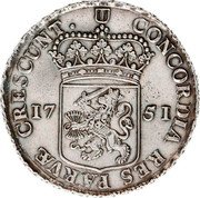 Netherlands Ducat 1751 KM# 52.2 Holland Province Standard Coinage coin reverse Netherlands Ducat 1751 KM# 52.2 Holland Province Standard Coinage coin reverse