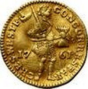 Netherlands Ducat 1761 Herringship KM# 93.4 West Friesland Province Standard Coinage CONCOR RES PAR CRES WESTF 17 61 coin obverse Netherlands Ducat 1761 Herringship KM# 93.4 West Friesland Province Standard Coinage CONCOR RES PAR CRES WESTF 17 61 coin obverse
