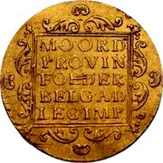 Netherlands Ducat Utrecht 1806 large date KM# 26.1 MO ORD PROVIN FOEDER BELG AD LEG IMP coin reverse Netherlands Ducat Utrecht 1806 large date KM# 26.1 MO ORD PROVIN FOEDER BELG AD LEG IMP coin reverse