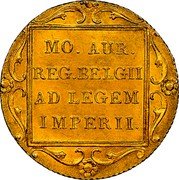 Netherlands Ducat Willem I 1838 KM# 50.2 MO.AUR.REG.BELGII AD LEGEM IMPERII. coin reverse Netherlands Ducat Willem I 1838 KM# 50.2 MO.AUR.REG.BELGII AD LEGEM IMPERII. coin reverse