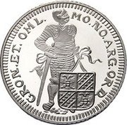 Netherlands Ducat Seven Provinces - Groningen 2006 Proof KM# 260 MO NO ARG ORD GRON ET OML coin reverse