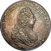 Netherlands Ducaton Philip V 1705 Hand KM# 131.3 PHILIPPUS V D G HISPANIARUM ET INDIARUM REX coin obverse Netherlands Ducaton Philip V 1705 Hand KM# 131.3 PHILIPPUS V D G HISPANIARUM ET INDIARUM REX coin obverse
