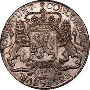 Netherlands Ducaton 1752 KM# 57.1 Zeelandia Province Standard Coinage CONCORDIA RES PARVAE CRESCUNT coin reverse Netherlands Ducaton 1752 KM# 57.1 Zeelandia Province Standard Coinage CONCORDIA RES PARVAE CRESCUNT coin reverse