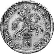 Netherlands Ducaton 1754 KM# 90.3 Holland Province Standard Coinage MO NO ARG CON FOE BELG PRO HOL coin obverse Netherlands Ducaton 1754 KM# 90.3 Holland Province Standard Coinage MO NO ARG CON FOE BELG PRO HOL coin obverse