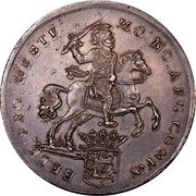 Netherlands Ducaton West Friesland Province 1791 KM# 127.3 MO NO ARG CON FOE BELG WESTFI coin obverse
