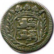 Netherlands Duit Friesland Crowned Arms 1702 KM# 100a coin obverse Netherlands Duit Friesland Crowned Arms 1702 KM# 100a coin obverse