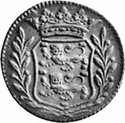 Netherlands Duit 1741 Rooster KM# 125 West Friesland Province Standard Coinage coin reverse Netherlands Duit 1741 Rooster KM# 125 West Friesland Province Standard Coinage coin reverse