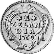 Netherlands Duit 1769 KM# 101.1a Zeelandia Province Standard Coinage ZELAN DIA 1769 coin reverse Netherlands Duit 1769 KM# 101.1a Zeelandia Province Standard Coinage ZELAN DIA 1769 coin reverse