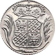 Netherlands Duit Groningen and Ommeland Province 1771 KM# 66a coin obverse Netherlands Duit Groningen and Ommeland Province 1771 KM# 66a coin obverse