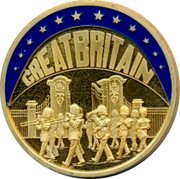 UK ECU 1998 The Royal Mint CREAT BRITAIN coin obverse